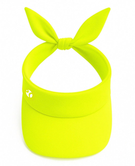 Visera Deportiva Amarilla Neón – Ajustable Mujer