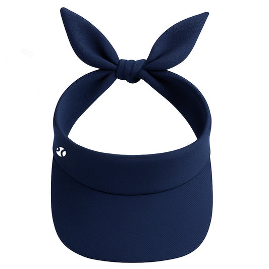 Visera Deportiva Azul Marino – Ajustable Mujer