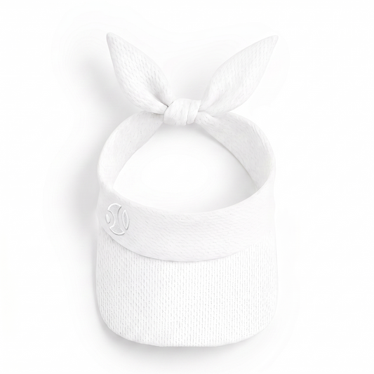 Visera Deportiva Blanca – Ajustable Mujer