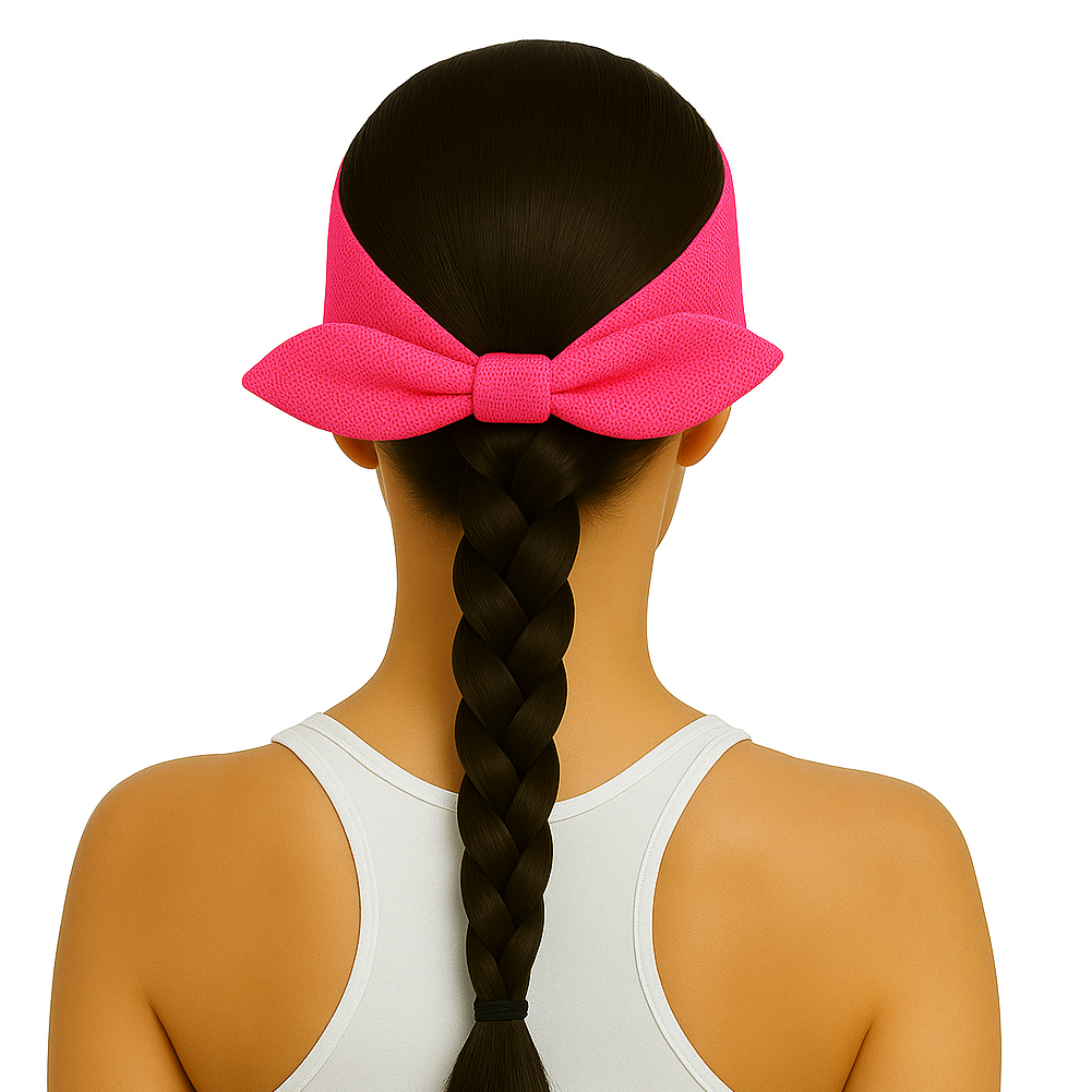 Visera Deportiva Naranja Neón – Ajustable Mujer