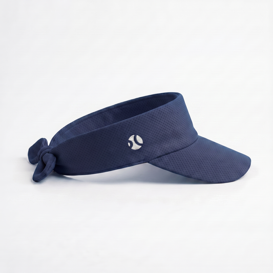 Visera Deportiva Azul Marino – Ajustable Mujer
