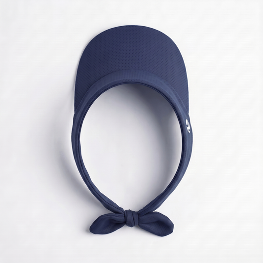 Visera Deportiva Azul Marino – Ajustable Mujer