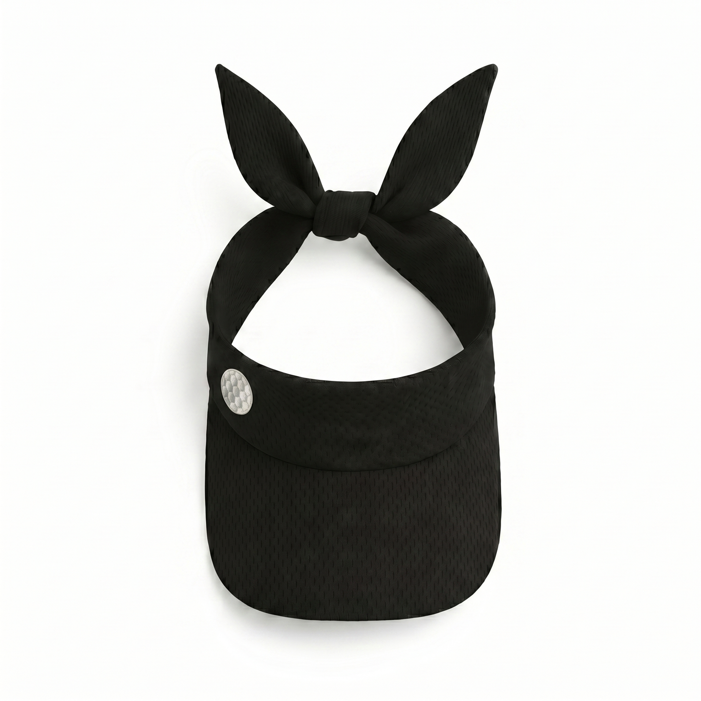Visera Deportiva Negra – Golf | Ajustable Mujer