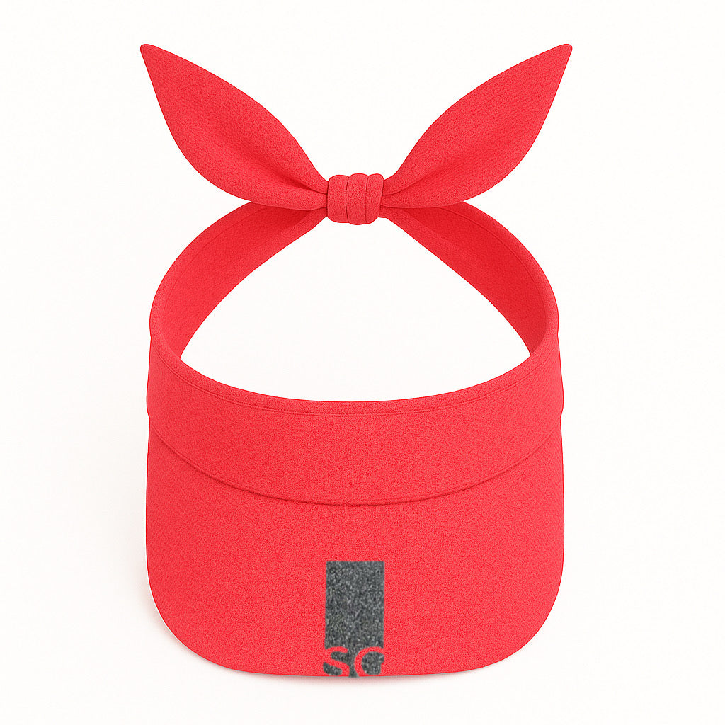 Visera Deportiva Naranja Neón – Ajustable Mujer