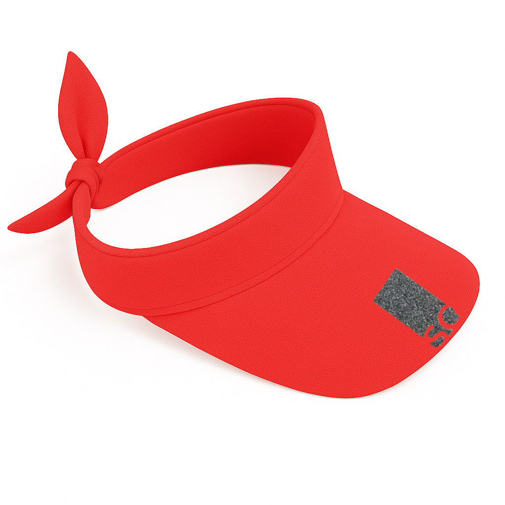Visera Deportiva Naranja Neón – Ajustable Mujer