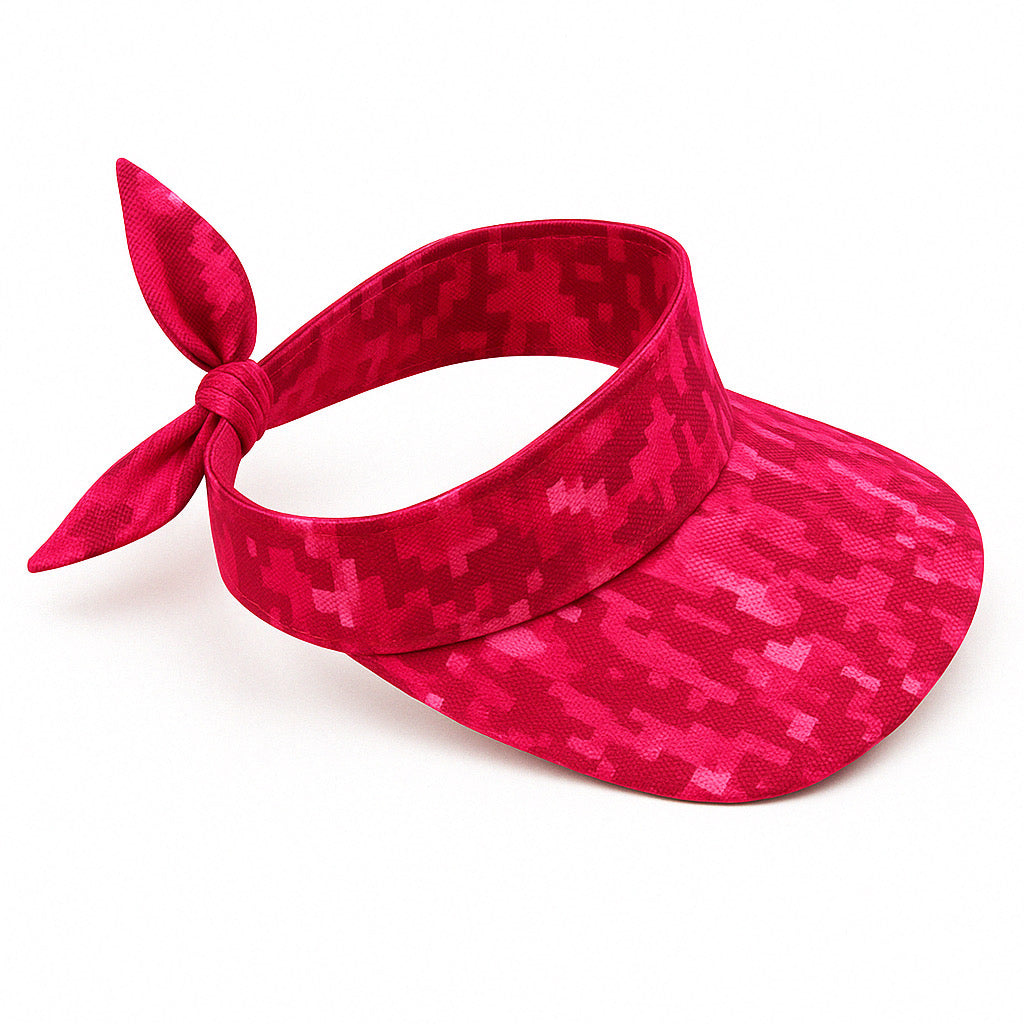 Visera Deportiva Rosa Camuflaje – Ajustable Mujer