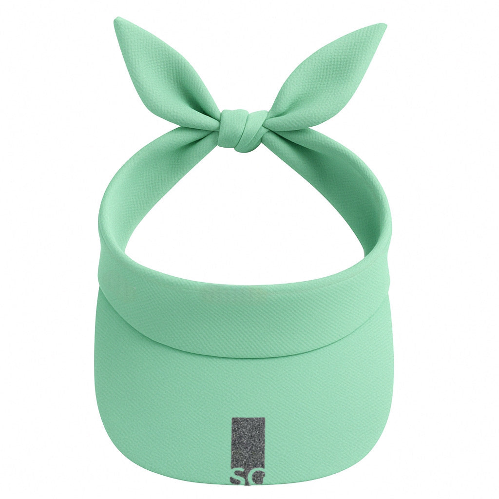 Visera Deportiva Verde Menta – Ajustable Mujer