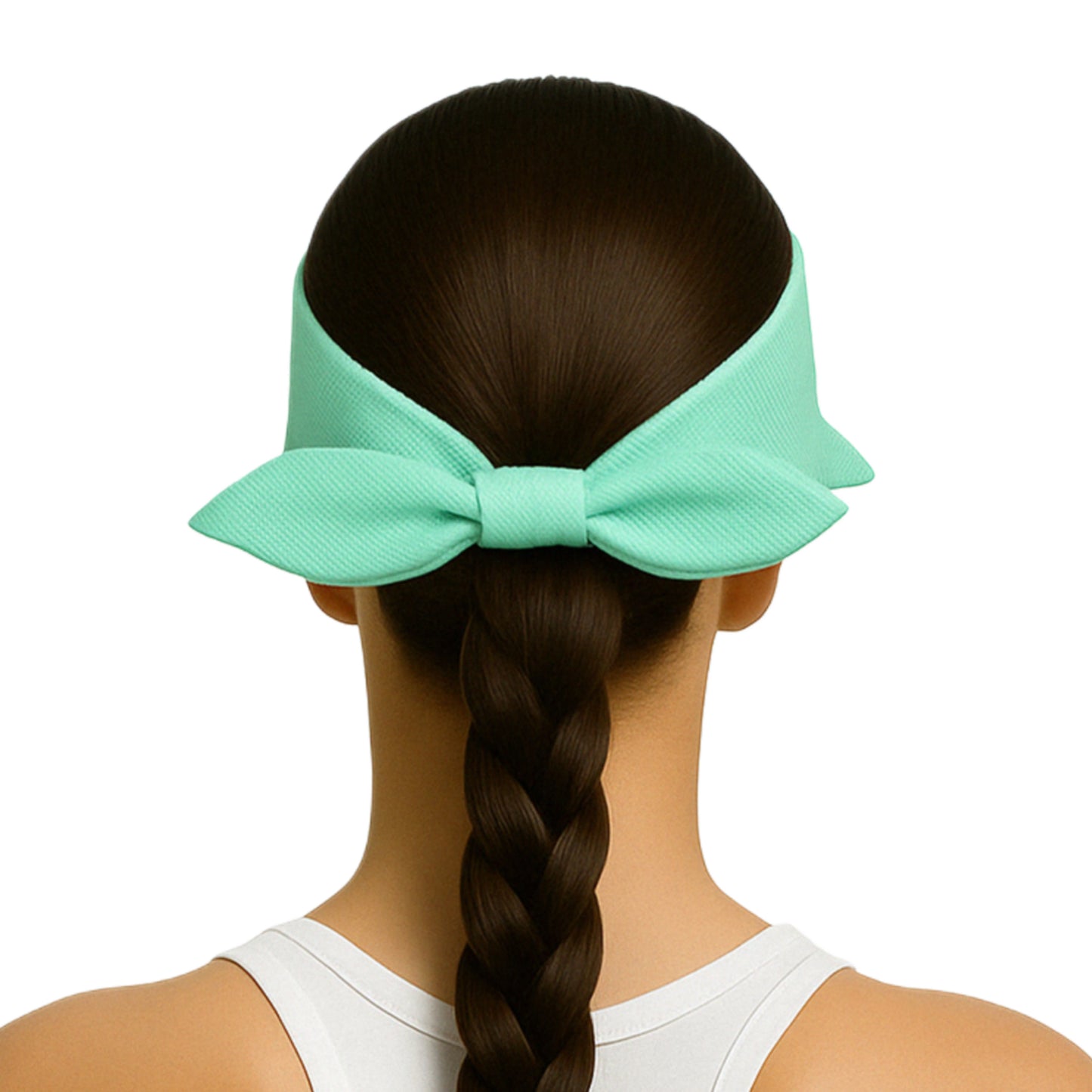 Visera Deportiva Verde Menta – Ajustable Mujer